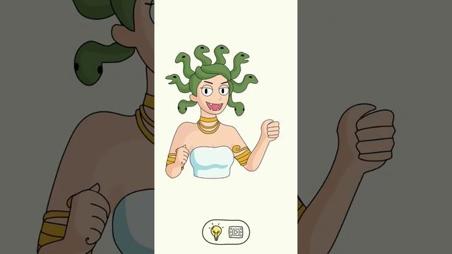 draw medusa #mrknight #dop #drawonepart смотреть онлайн