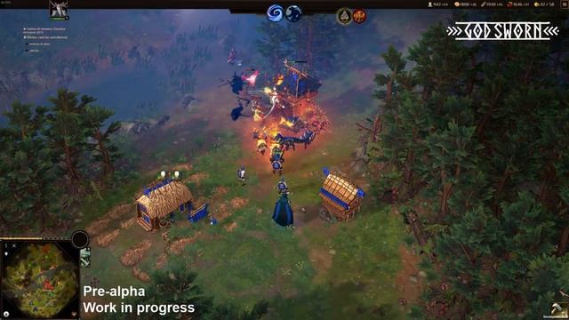Godsworn - New Impressive Fantasy RTS - First Gameplay! смотреть онлайн