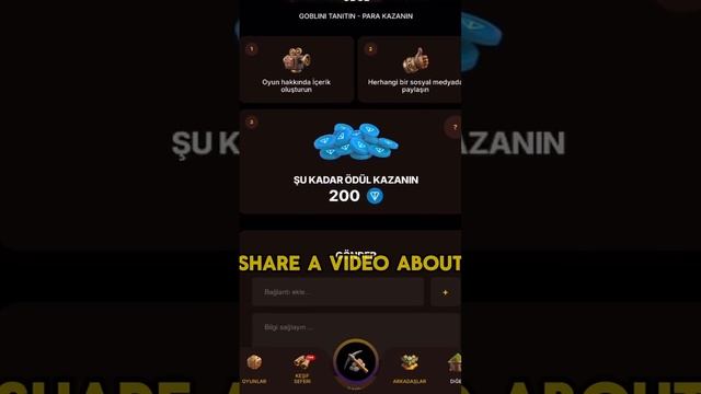 EARN DOLLARS WITHOUT WAITING FOR AIRDROP! NOW (Goblin Mine Game Airdrop Telegram) #shorts #telegram смотреть онлайн