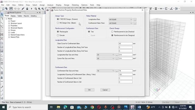 Complete Structural Design of 20 Story Building using Etabs in Eurocode & Ethiopian Code (part 2 смотреть онлайн