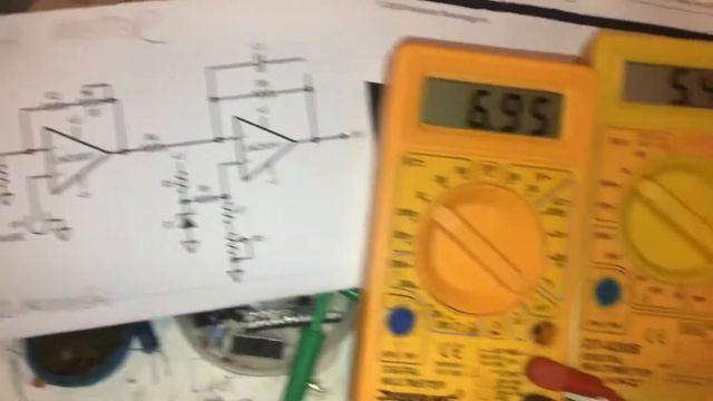 Homemade ph meter MCP6001 MCP6041+Schematic смотреть онлайн
