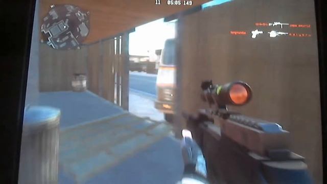 Warface Played On CRT 120Hz 1440p Recorded With Hd Webcam In 30 Fps :))
