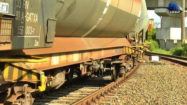 LEMA 480 030-8 & Marfar LTE Freight Train Sosește/Arrives in Gara Curtici Station - 15 May 2021 смотреть онлайн