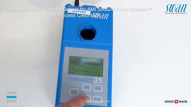 Swan AMI Sodium A & AMI Sodium P – Calibration of Sodium Sensor смотреть онлайн
