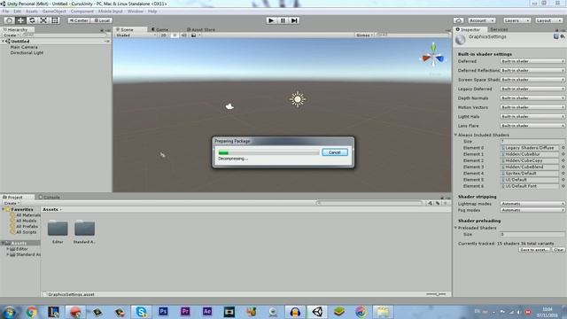 Curso de Creación de Videojuegos en Unity 5 // 2 - Interfaz: Primeros Pasos Con Unity смотреть онлайн