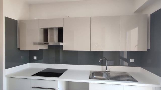 Ral 7037 Tezgah Arası Cam Baskı Panel #antalya #suryapı