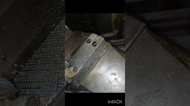 Насечка на губки слесарных тисков