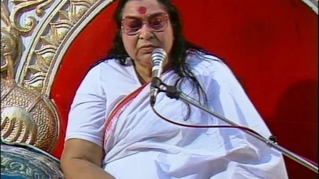 1991-12.07 Public Program  Shri Mataji Nirmala Devi  Talk  In Madras (India)