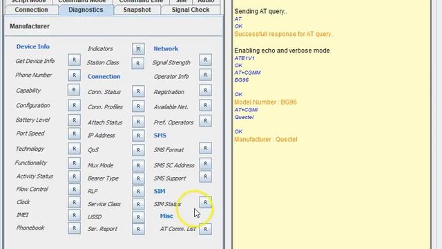 Check network registration status of Quectel modules смотреть онлайн