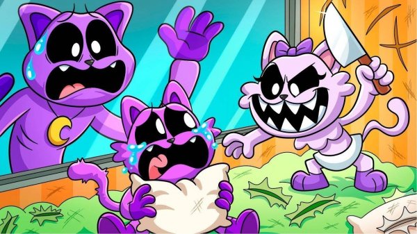 КОТ ДРЕМОТ - РОДСТВЕННЫЕ СВЯЗИ! _ Poppy Playtime 4 - Анимации на русском