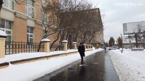 Ленинградский проспект Москва - Прогулка по улицам Москвы - Прогулка по Москве