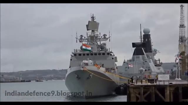INDIAN NAVY's Talwar Class Firgrate INS Trikand смотреть онлайн