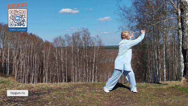 Комплекс Цигун Дао Инь Ян Шен Гун Ши Ар Фа. Тарабукина Елена, Спб #цигунонлайн смотреть онлайн