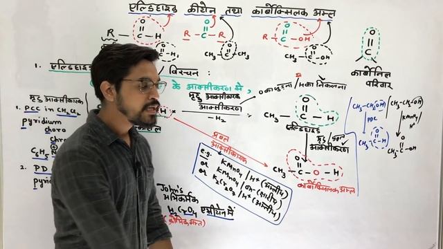 XII -Chemistry -Hindi - Aldehyde Ketone and Carboxylic lec 01 by ashish singh in hindi смотреть онлайн