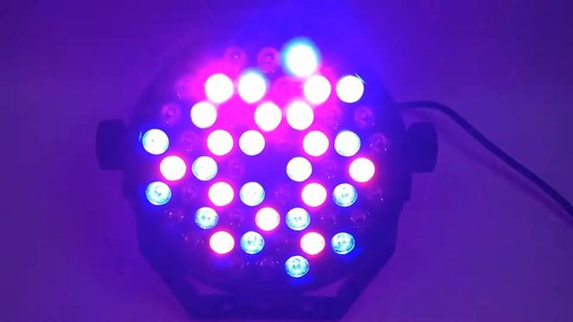 #사운드에세이 #LED Par조명 54*1W RGBW Plastic LED Par 54*1W RGBW смотреть онлайн