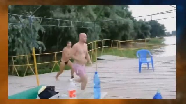 Топ 5 смешных прыжков в воду смотреть онлайн