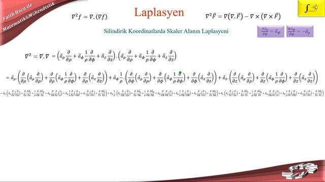 EMA-119 #elektromanyetik_alanlar #elektromanyetik_alan_teorisi #laplasyen #gradyan #diverjans #curl смотреть онлайн