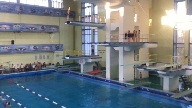 Прыжки в воду «На призы Глеба Гальперина» (часть 2) смотреть онлайн