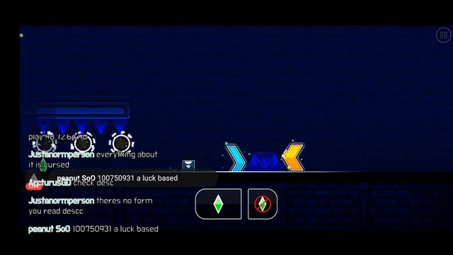 Geometry Dash : Level Request : ON [2.2 Mega Hack!?]