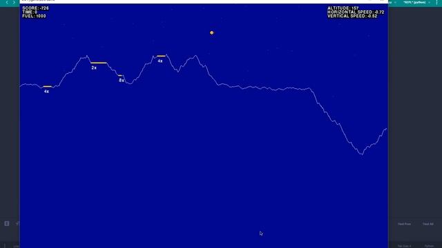 Python and games: lander, adding voice смотреть онлайн