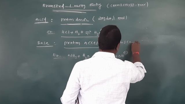 I CHEMISTRY - BRONSTED and LOWRY ACID BASE THEORY смотреть онлайн