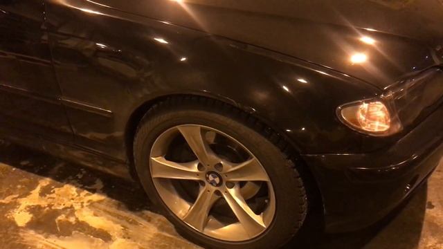 Чёрный динамический светодиодный указатель поворота для BMW. смотреть онлайн