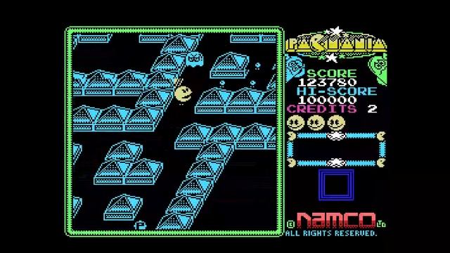Pac-Mania / パックマニア (MSX, 1988, Namco.Ltd | Grandslam Entertainment.Ltd)