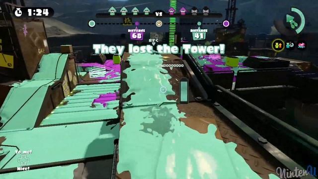 Splatoon Online Gameplay (Aerospray PG) смотреть онлайн