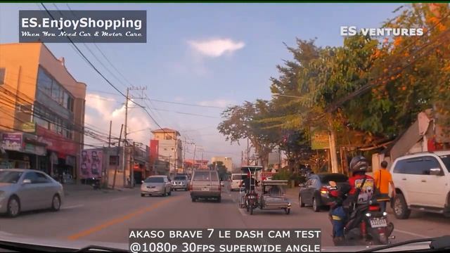 Akaso Brave 7 LE Dash Cam Test Part 2 | Action Camera Tips | ES ventures смотреть онлайн