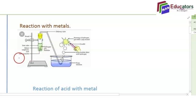 Class 10th(Science)-Definitions in terms of furnishing of H+ and OH– properties, uses, concept of p смотреть онлайн