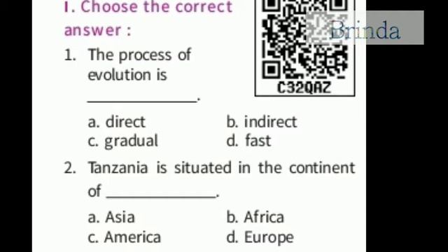Human evolution Book back exercise part 2 class 6 History Term 1 unit 2 смотреть онлайн