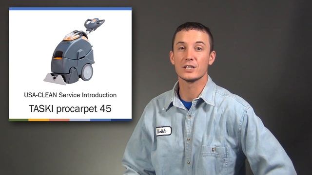 TASKI procarpet 45 Service Introduction Video смотреть онлайн