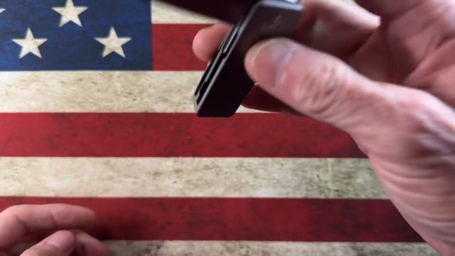 Is It A Money Clip, A Knife? For Me…..a Package Destroyer! Petrified Fish Cash Clip Front Flipper!