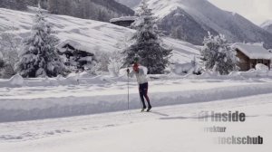 Классический ход: Одновременный бесшажный (даблполинг)