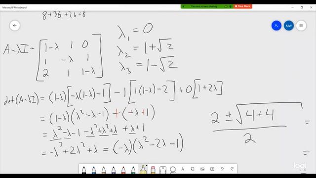 Linear Algebra Test Review - Eigenvalues, Eigenvectors, Bases, and Nullspaces смотреть онлайн