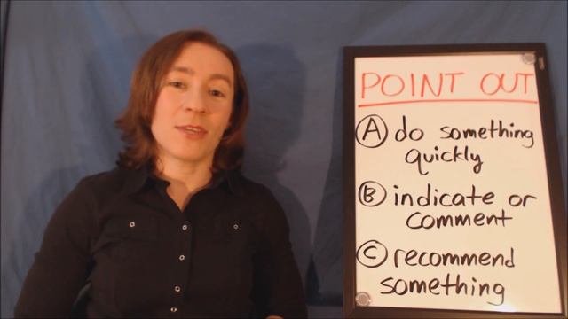 Learn Daily English Phrasal Verbs - POINT OUT смотреть онлайн