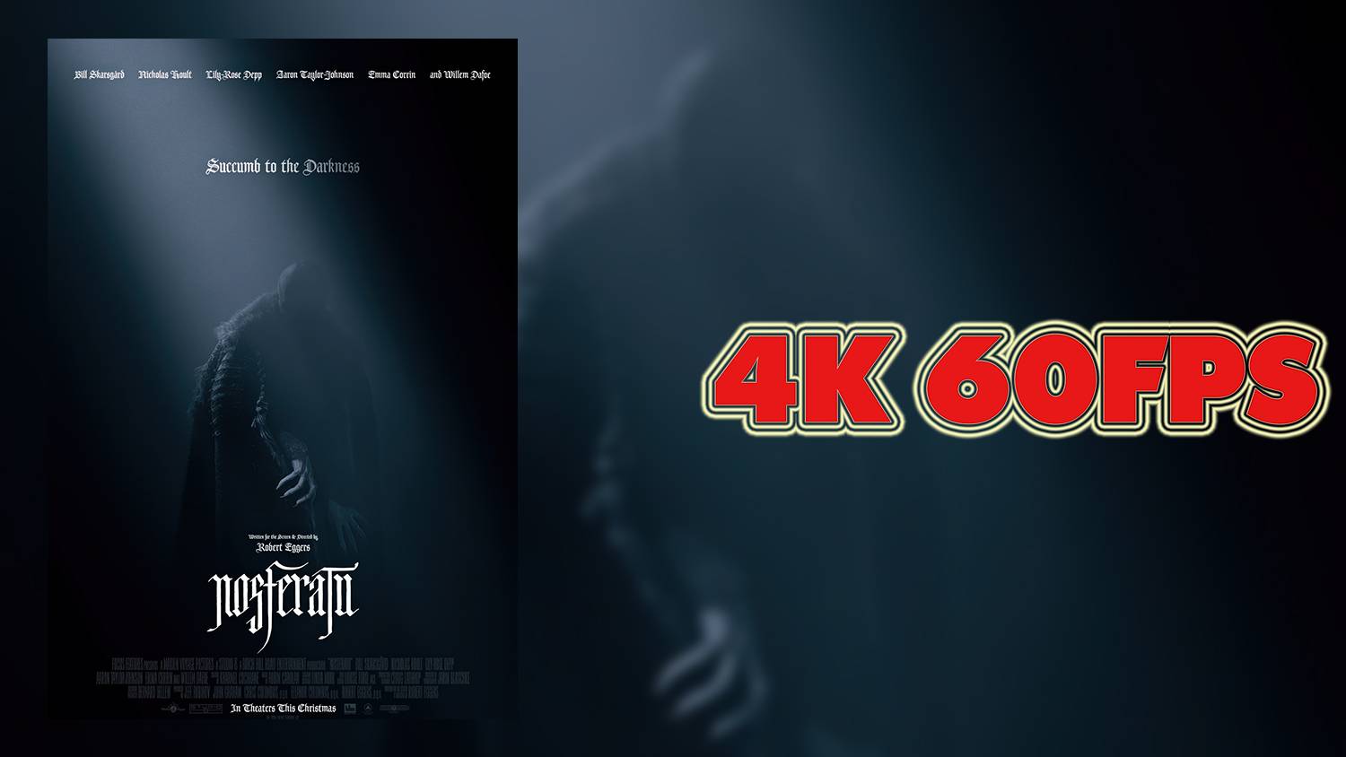 Носферату (2025) - русский трейлер фильма 4K 60 FPS | AI upscale смотреть онлайн