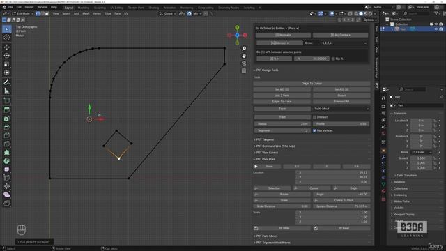 6 - Precise Transformations with PDT - 3 -Saving and Reading Pivot Points смотреть онлайн