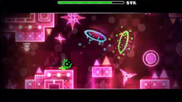 Geometry Dash - Magnetic Boost - MatthewMW - Easy Demon - 100% смотреть онлайн