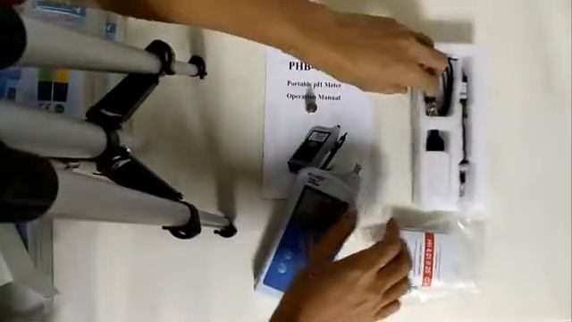 Portable PH Meter ME-PHB-4 смотреть онлайн