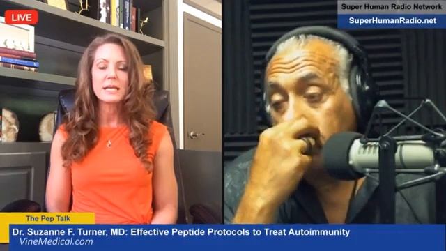 Dr. Suzanne Turner on SuperHumanRadio #autoimmunity #peptides смотреть онлайн
