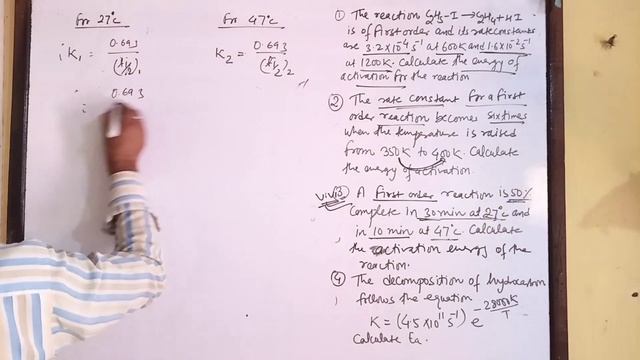 Problems of Arrhenius equations смотреть онлайн