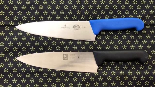 ICEL 8-inch Chef's Knife Vs. Victorinox Fibrox Pro 8-inch Chef's Knife