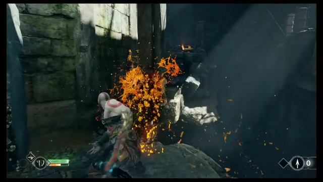 God of War 4. Кратос и Атрей попали в ловушку смотреть онлайн
