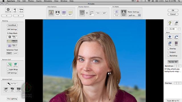 Batch Processing Chromakey Photos in Aperture смотреть онлайн