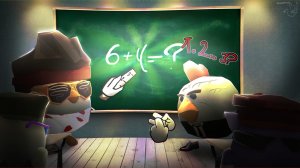 ЗАДАЮ ШКОЛЬНЫЕ ВОПРОСЫ ДРУЗЬЯМ В ЧИКЕН ГАН