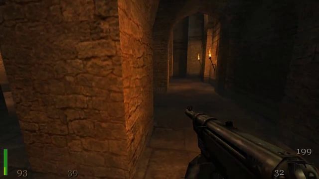 Return to Castle Wolfenstein - Mission 2: Dark Secret - Part 2: Catacombs смотреть онлайн