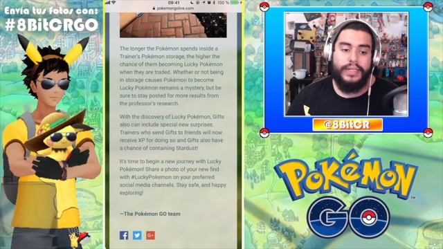 TODO SOBRE LOS POKEMON AFORTUNADOS!! | 660 | POKEMON GO смотреть онлайн