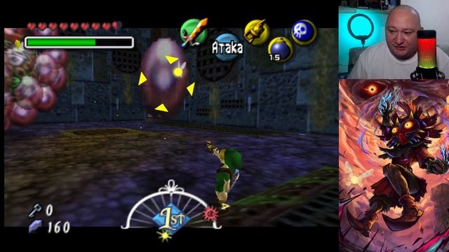 Zelda: Majora’s Mask - Часть 11. Прохождение на Русском. Босс на заводе. Маска Маджоры. Намкод. Мем.