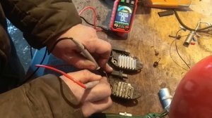 Проверка регулятора напряжения